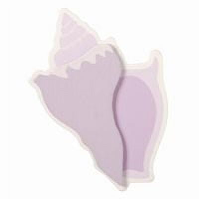 12 Pcs, Beach Seashell Painted Wood Cutout 4 " X 2.75 " For Art & Craft Project