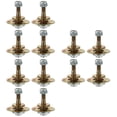 thumbnail image 1 of 12 Pcs Bearings Rocker Slides Glider Bolt Rocking Chair Furniture Connecting Accessories Iron, 1 of 6