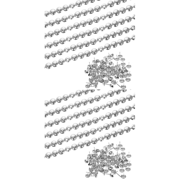 12 Pcs Bed Headboards Furniture Decorative Nails Vintage Upholstery Chinches Tacks Black for Wood Craft Pin Jewelry Strip Strips Decorate Iron