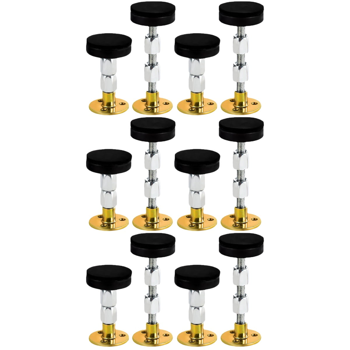 12 Pcs Bedside Anchor Adjustable Fixers Antishake Headboard