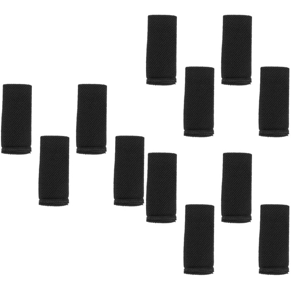 12 Pcs Belt Anchor Black Backpack Strap Retainers Keepers for Duty Wide Loop 's