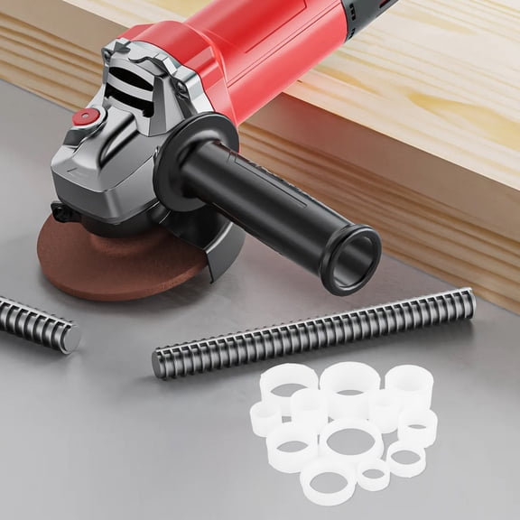 12 Pcs Bench Grinder Adapter Kits Plastic For Professional Workers