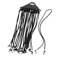 thumbnail image 1 of 12 Pcs Black Nylon Weaving Neck String Eyewear Eyeglasses Retainer, 1 of 1