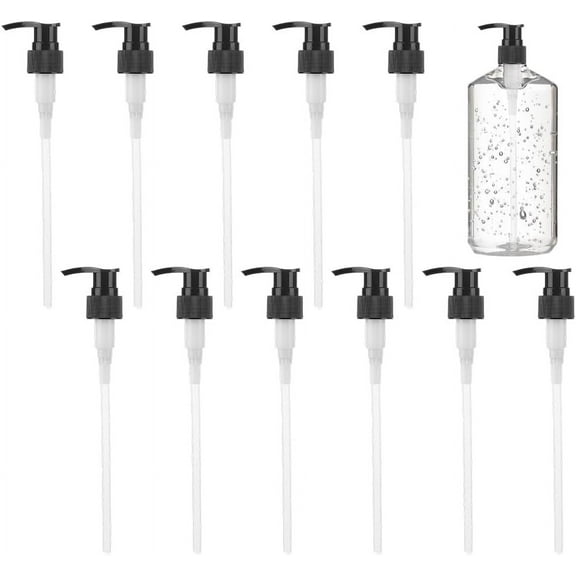 12 Pcs Black Soap Dispenser Pump 24/410 Dispenser Replacement Pumps for DIY