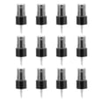thumbnail image 1 of 12 Pcs Black Spray Top, 20/410 Fine Mist Sprayer Reusable Replacement Spray Bottle Pump Plastic Top, 1 of 6