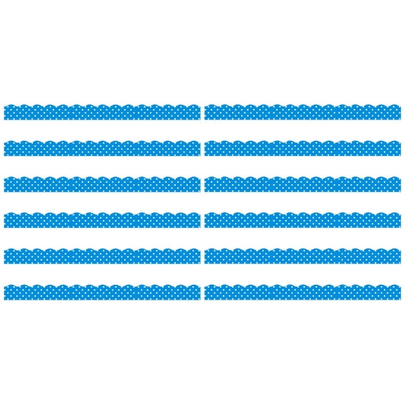 12 Pcs Letters Decorative Stickers Border Trim for Wall Decoration