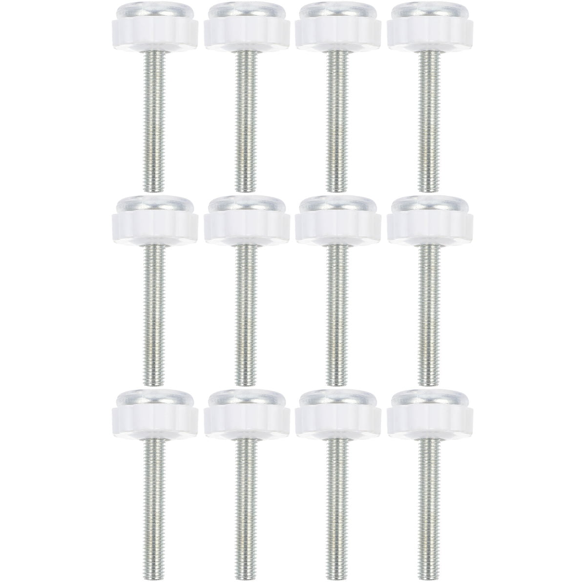 12 Pcs Bolt Fittings Baby Gate Spindle Rods Pressure Threaded Dog Gates