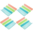 thumbnail image 1 of 12 Pcs Cabinet Silicone Mat Counter Shelves Refrigerator Liners Kitchen Fridge Mats Shelf for Cabinets Desktop, 1 of 6