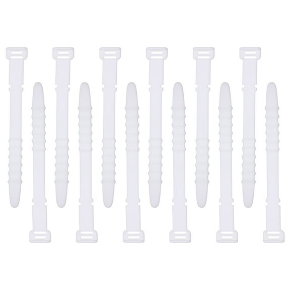 12 Pcs Cable Tie The Wire Tool Storage Ties Cables Holders Winding Machine Electric White Silica