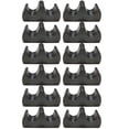 thumbnail image 1 of WORGEOUS Plastic Pen Holder Stand Writing Brush Rack Black 12Pcs, 1 of 8