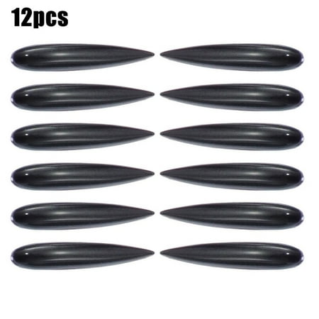 12 Pcs Car Protector Anti-scratch Door Edge Guard Trim Strip Bumper Protection
