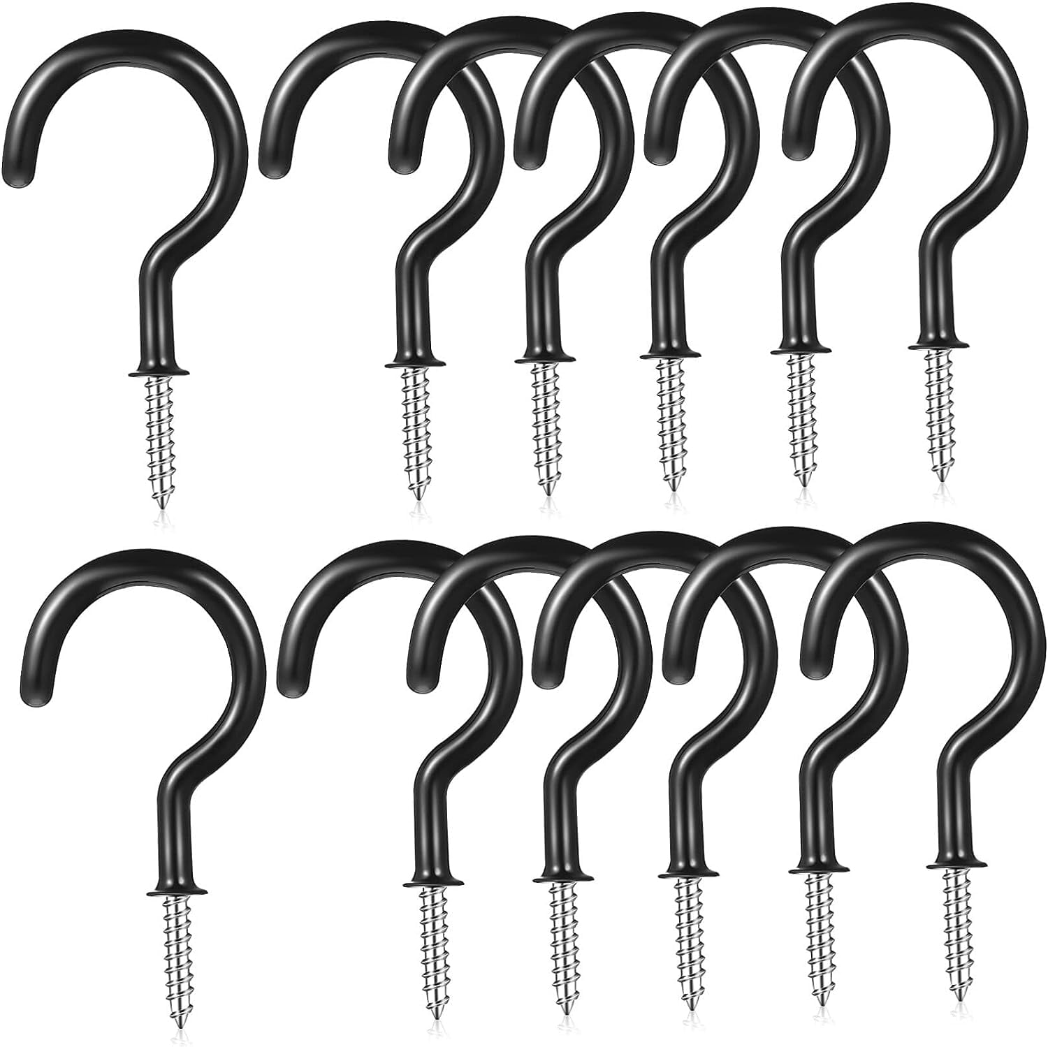 12 Pcs Ceiling Hook Hanging Hooks for Plants Mug Hooks Ceiling Hooks