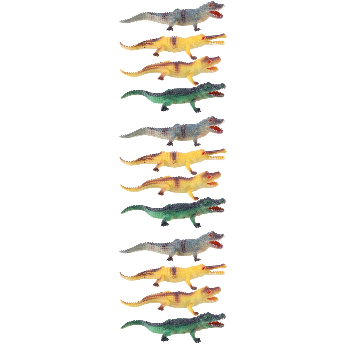 12 Pcs Childrens Toys Advent Calendar Crocodile Simulated Model Animal 12-pcs-childrens-toys-advent-calendar-crocodile-simulated-model-animal