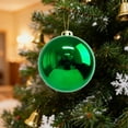 thumbnail image 1 of 12 Pcs Christmas Ball Ornaments Large 4.7'' Christmas Ornaments Xmas Shatterproof Tree Decorations Extra Large Outdoor Hanging Plastic Balls Green, 1 of 6