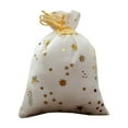 thumbnail image 1 of 12 Pcs Christmas Drawstring Bags Bulk Velvet Xmas Snowflake Drawstring Cloth Gift Bags 4.7 x 3.9 Inch Gift Wrapping Storage Sack for Party Favor Wrapping Bag For Gifts, Candy, Treat Party Supplies, 1 of 6