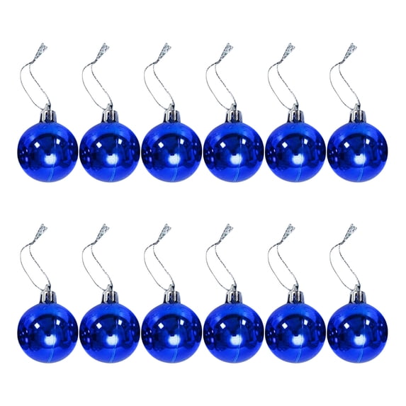 12 Pcs Christmas Ornaments Set Shatterproof Christmas Tree Decorations Wedding Party Decorations Ball Christmas Ball Ornaments