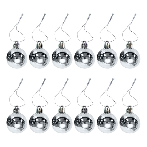 12 Pcs Christmas Ornaments Set Shatterproof Christmas Tree Decorations Wedding Party Decorations Ball Christmas Ball Ornaments