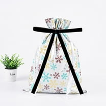 12 Pcs Christmas Tree Velvet Pre-Tied Ribbon Bow 5 x 7 in Wedding Decorating Wreath Spring Summer Winter Christmas Tree Decoration