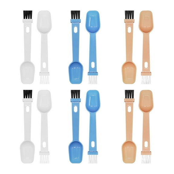 NIAIZEK Coffee Bean Set with Multipurpose Scoop and Brush, 12-Piece Assorted Color for Home Brewing