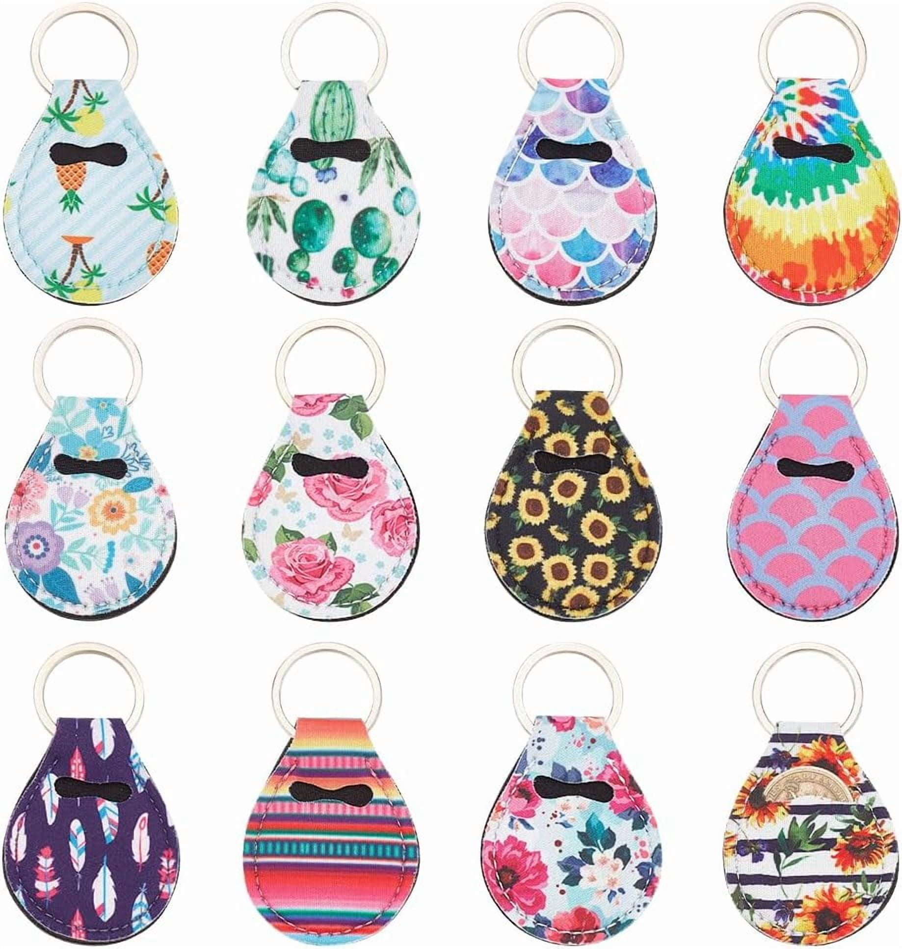 Universal Keychains 12 Pcs Coin Holder Keychain 12 Styles Universal Medallion Keychains ...