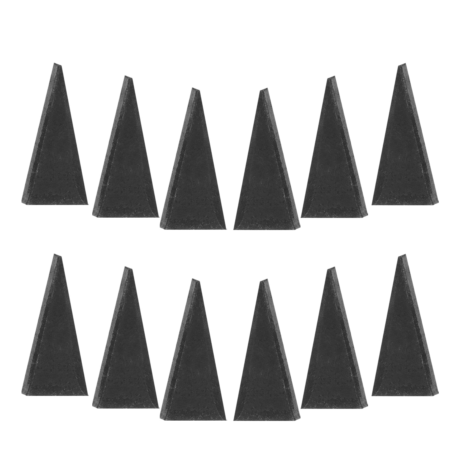 HEMOTON 20pcs Triangle Wedge Handle High Carbon Steel Hammer Accessory