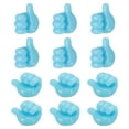 thumbnail image 1 of 12 Pcs Cord Holders Cable Clips Nightstand Wire Organizer Desk Blue, 1 of 6