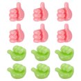 thumbnail image 1 of 12 Pcs Cord Holders Cable Clips Nightstand Wire Organizer Desk Green, Pink, 1 of 6