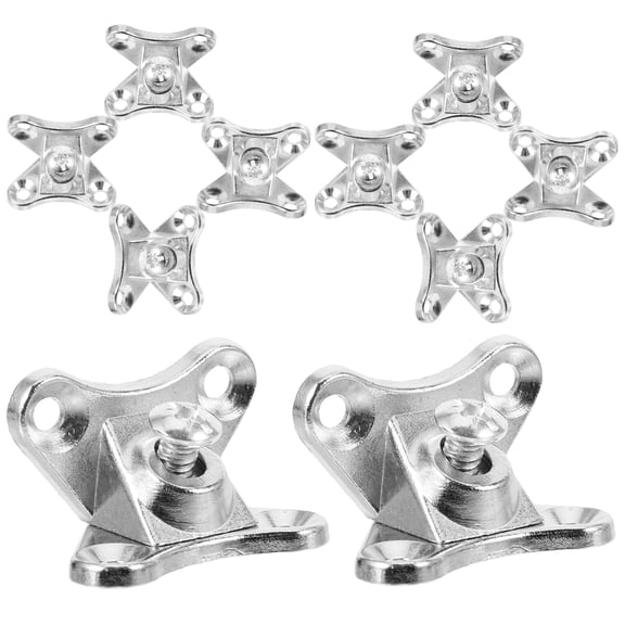 ifundom 12-Pack Zinc Alloy Corner Brackets for Shelf Mounting, Table Support, and Home Improvement Hardware