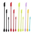 thumbnail image 1 of 12 Pcs Cosmetic Bottle Scraper Bottom Spatula Silicone Lengthen Household Makeup Long Handle, 1 of 6