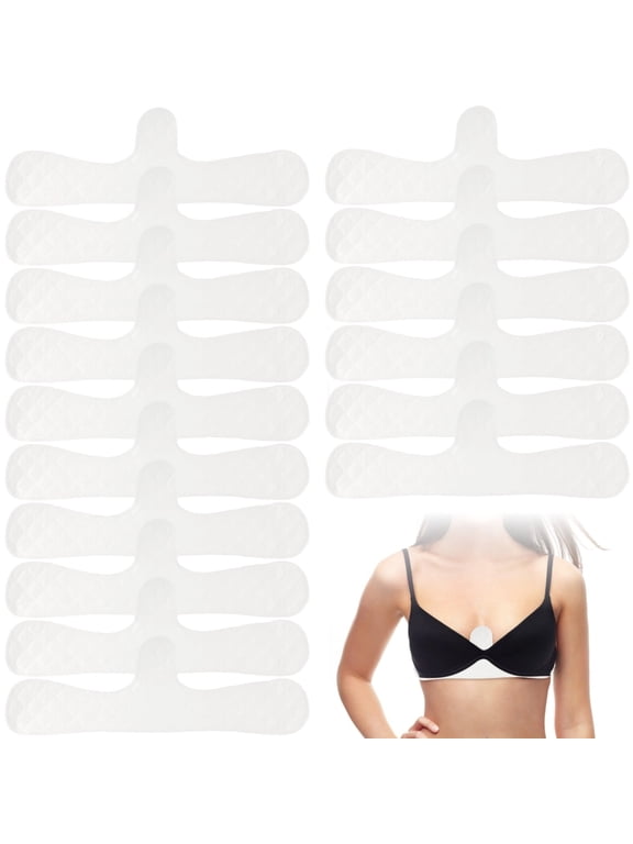 12 Pcs Cotton Nursing Pads Set, Reusable Bra Liners for Sweating Absorption Protection, Soft & Breathable Breast Pads, 18.1 Inch Comfortable Length, White Color