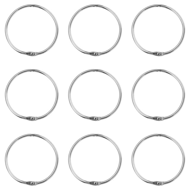 12 Pcs Creative Curtain Rings Universal Round Curtain Accessories