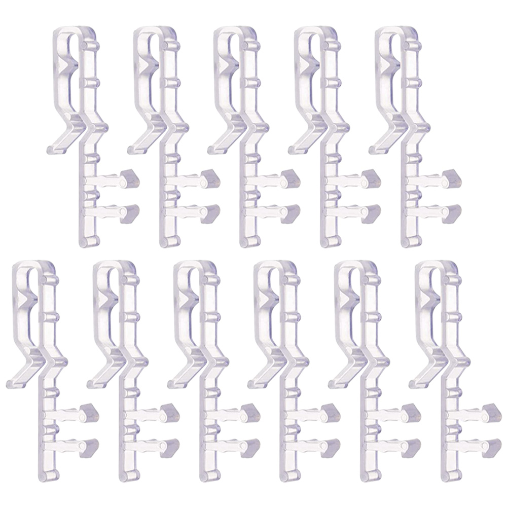 12 Pcs Curtain Window Shade Clips Window Blind Clips Blind Clips For