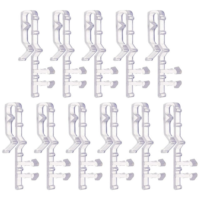 12 Pcs Curtain Window Shade Clips Window Blind Clips Blind Clips For