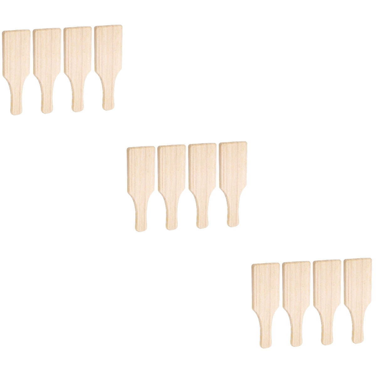 KALLORY 12-Piece Wooden Pottery Board Set for Clay Sculpting and Shaping with Smooth Finish