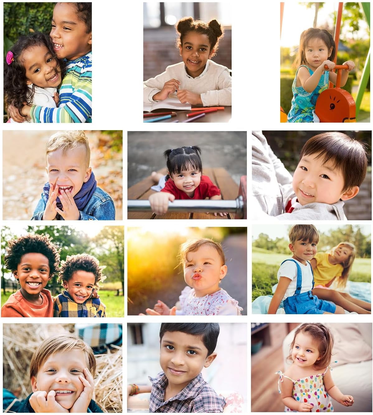 12 Pcs Diversity Posters Preschool Learning Posters for Daycare Home ...