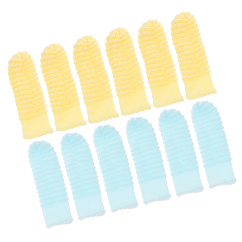 12 Pcs Dog Toothbrush Puppy Toothbrush Dog Finger Toothbrush Toothbrush for Dogs Dog Tooth Brush