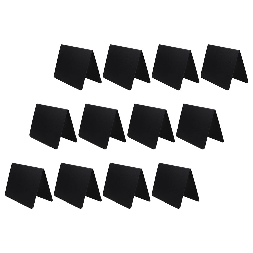12 Pcs Double Sided Dining Table Mini Chalkboard Signs Wedding ...