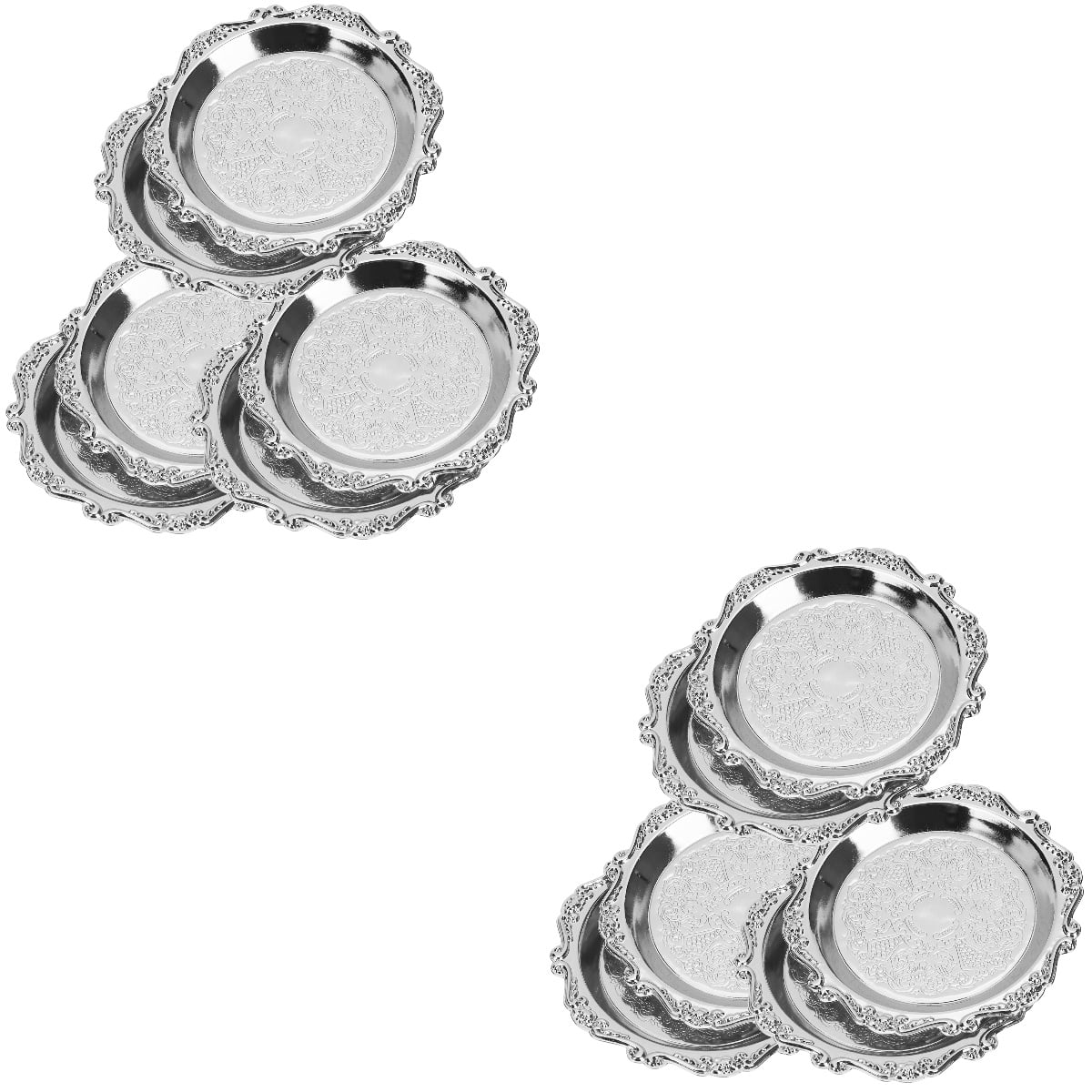 12 Pcs Dried Fruit Plate Serving Dishes Platter Tray Display Shelves