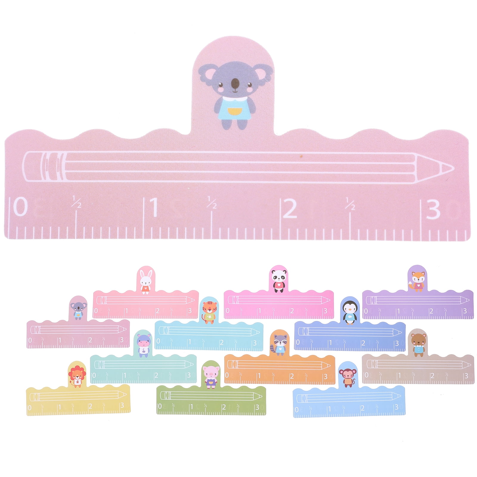 12 Pcs Dyslexia Reading Tools Bookmarks for Kids Bulk Guided Strips Abs