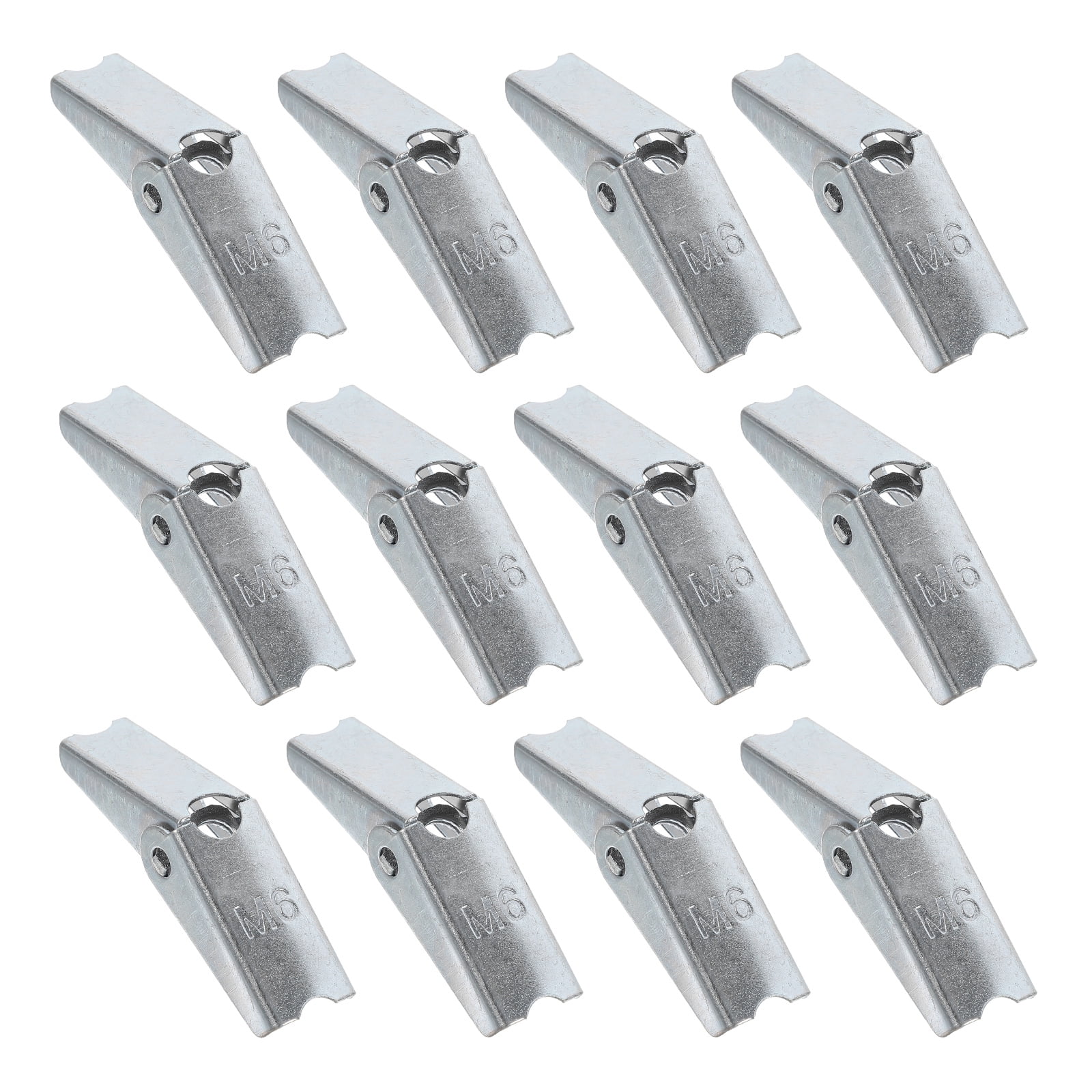 12 Pcs Expansion Bolt Wall Anchors Bolts Toggle for Drywall Nut Plasterboard Galvanized Iron