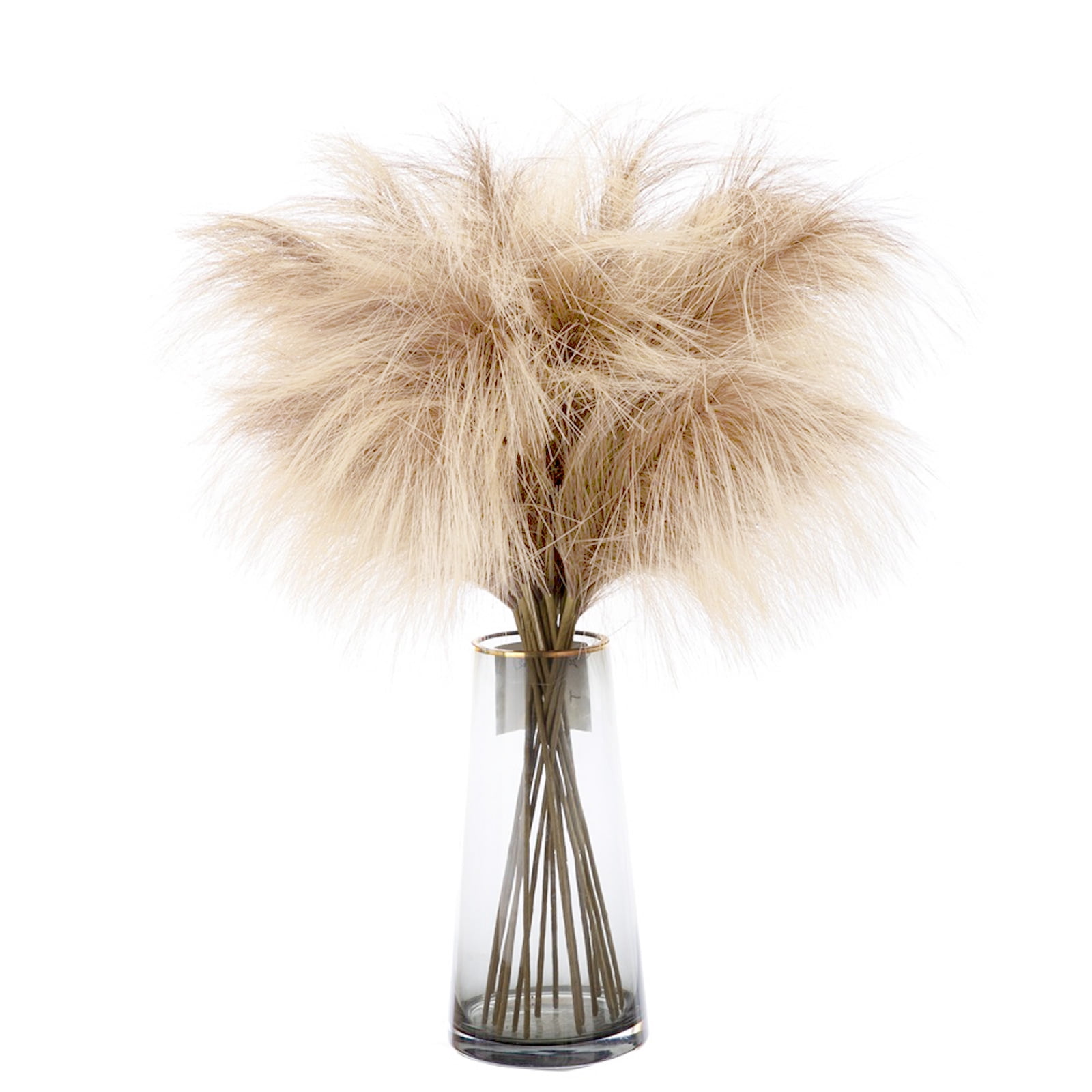 12 Pcs Faux Pampas Grass Decor 38 Inch Tall Pampas Grass for Floor Vase