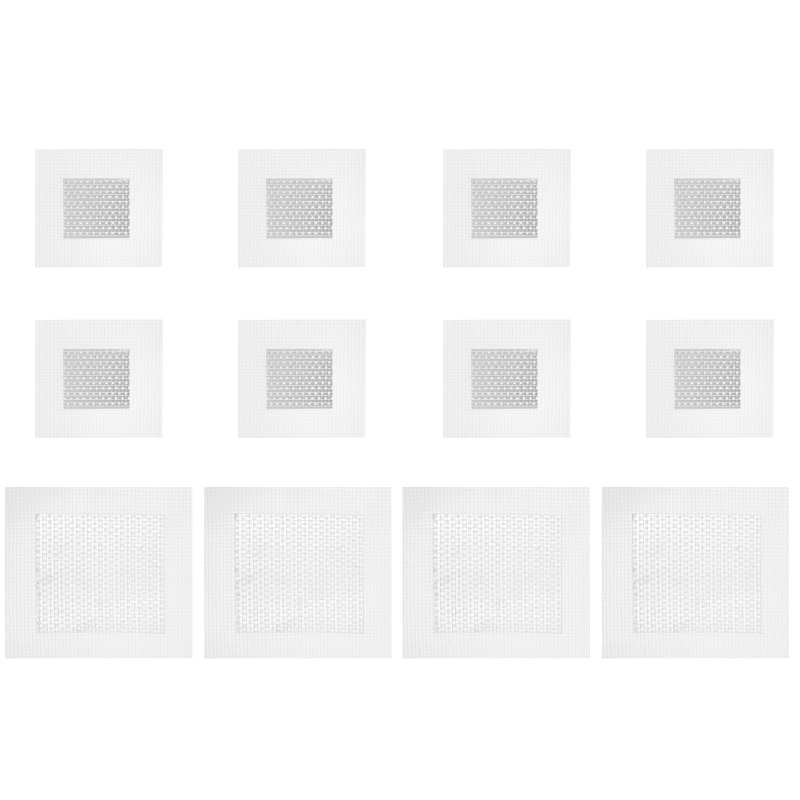 12 Pcs Fibreglass Filler Wall Panelling Kits Repair Patch Patching