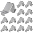 thumbnail image 1 of 12 Pcs File Cabinet Accessories Clips Cabinets Storage Shelves Heavy Duty Rack Shelf Silver, 1 of 8