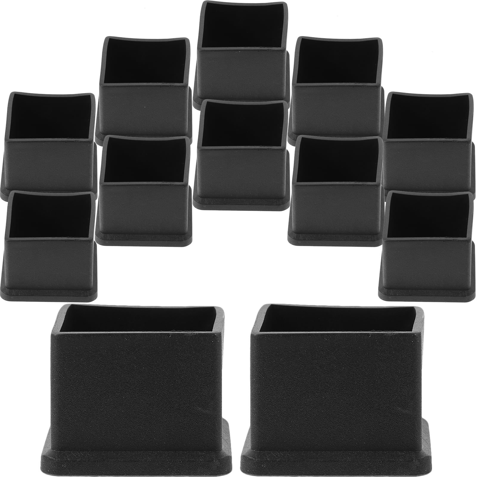 12 Pcs Floor Protector Hardwood Floors Chair Leg Protectors for Furniture Pads Table Caps Sofa