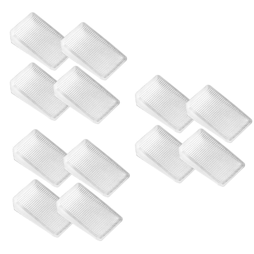12 Pcs Flooring Spacers Large Felt Furniture Pads Door Wedge Shims