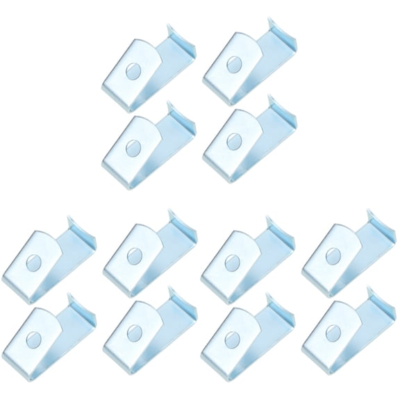CRILSTYLEO Flower Pot Hook Silver Metal for Terracotta Easy Install 12Pcs
