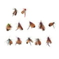 12 Pcs Fly Fishing Lure Simulation Moth Butterflies Insect Water