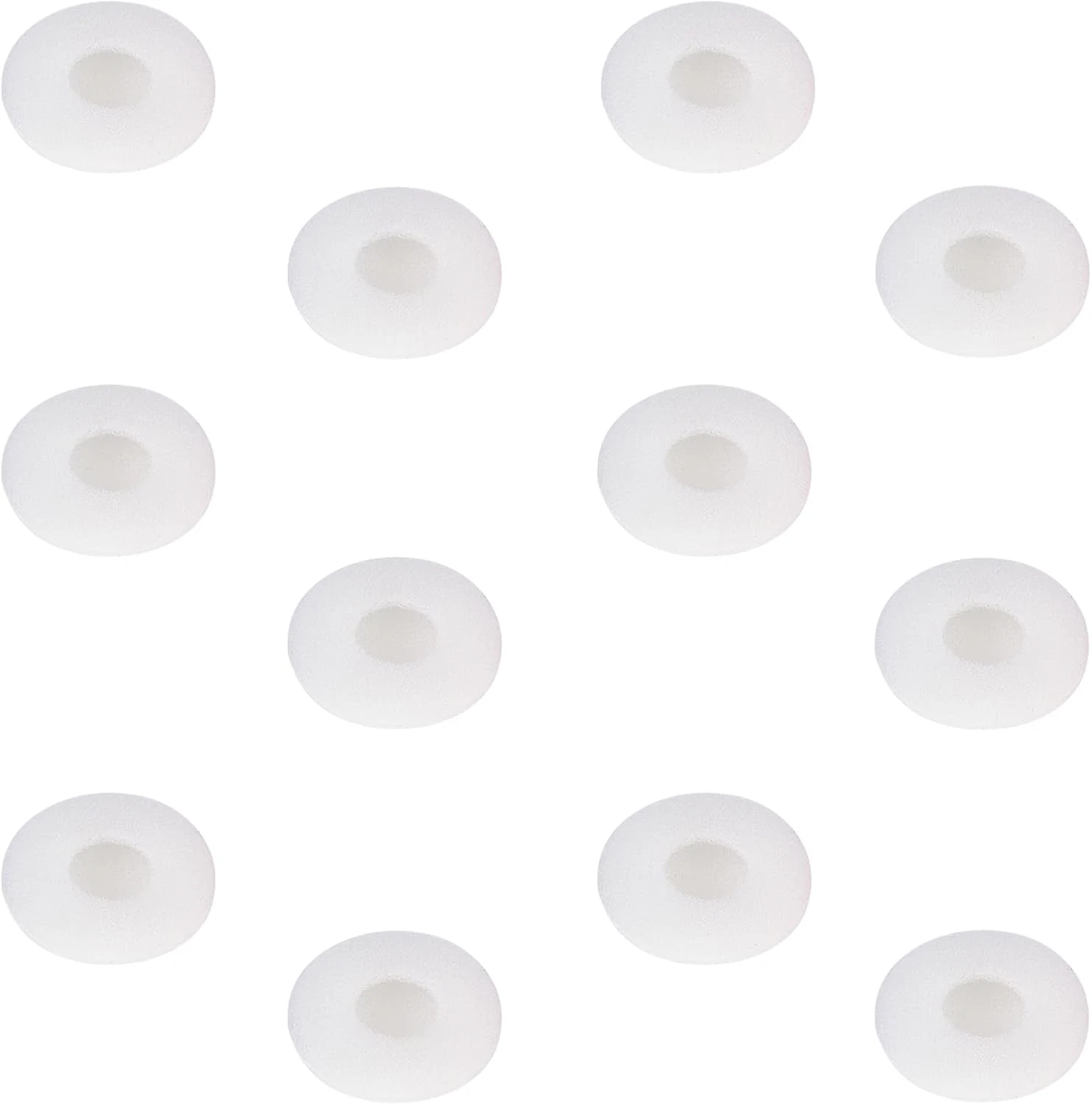 Xcessor Set Di 7 Paia Di Earbud In Silicone Trasparente (taglia M) – Compatibili Con La Maggior Parte Degli Auricolari