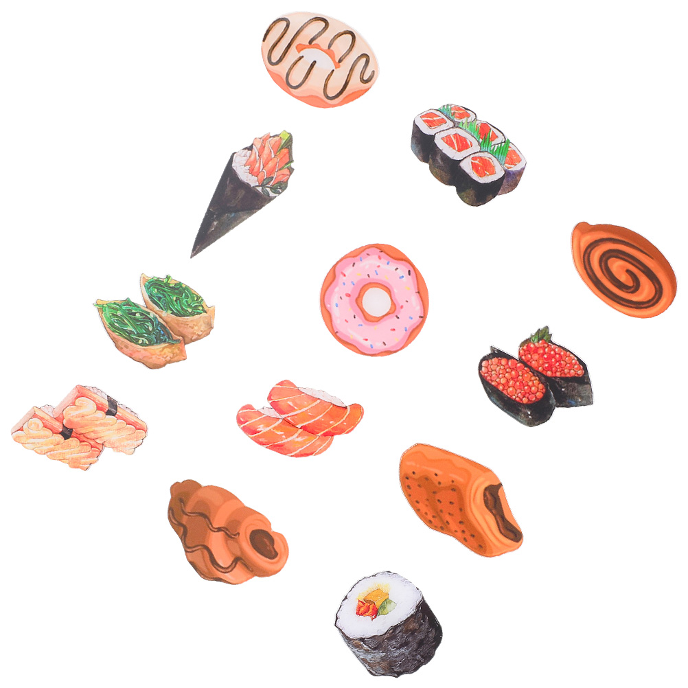 12 Pcs Fridge Candy Cartoon House Warming Present Easel Stand