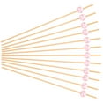 thumbnail image 1 of NIAIZEK Wooden Party Picks Toothpicks for Appetizers Drinks Luau Parties 12 Pieces and Decorative, 1 of 6